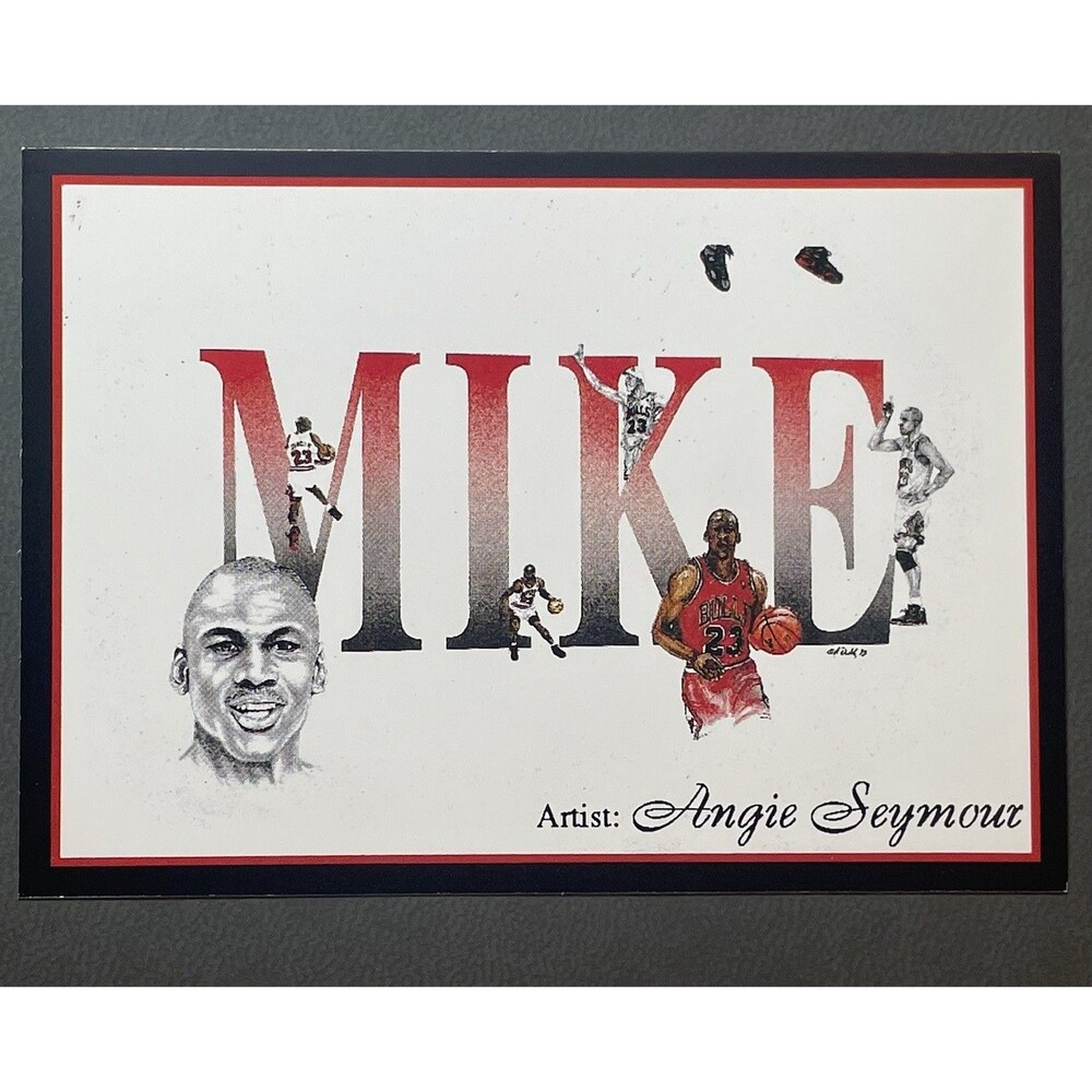 1994-95 Competitive Images Artistic Promotions #5 Michael Jordan Promo Oddball